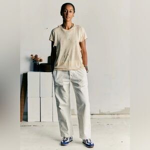 Imogene + Willie Blake Military Trouser in White